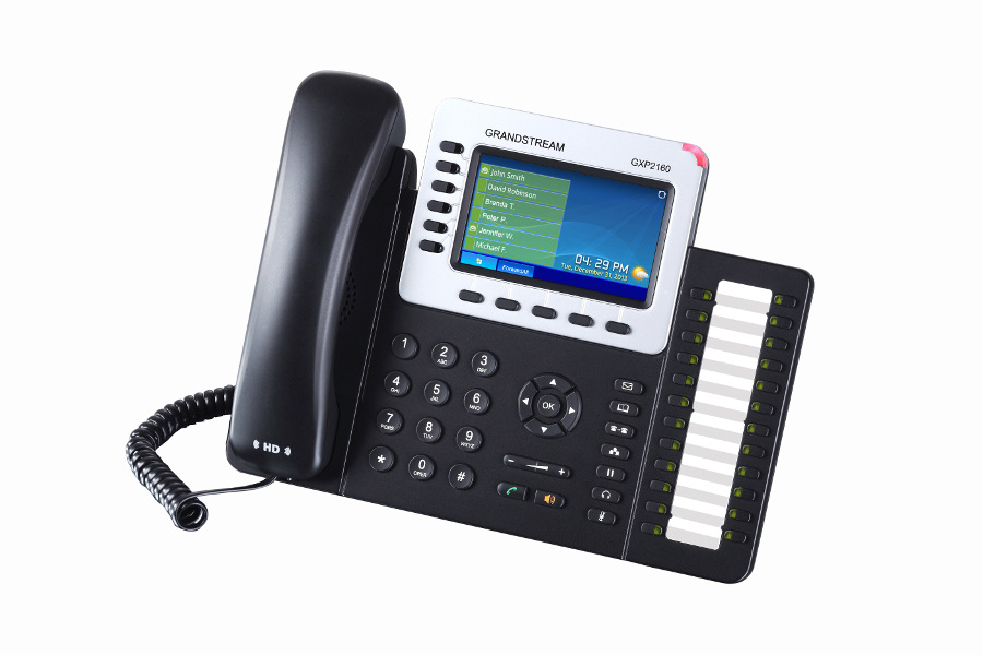 潮流网络GXP2160企业型智能高端网络IP话机