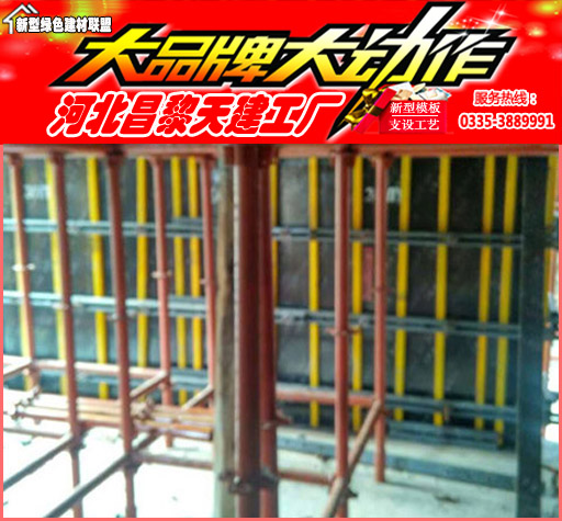 新型免拆模板加固框架天建建材报价