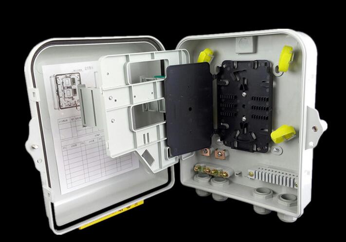 1分16光纤分光箱 分光器箱 PC合金塑料材质 联通电信移动专用