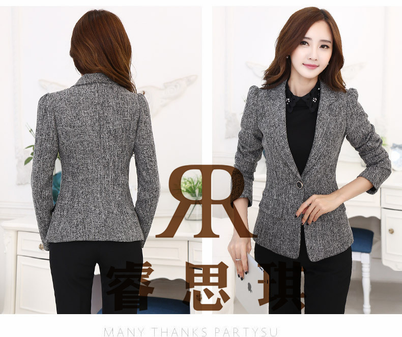 云南女式西服定做厂家|云南职业装定做报价|睿思琪供