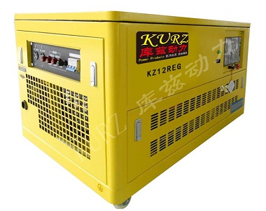 12千瓦水冷静音汽油发电机报价KZ12REFG