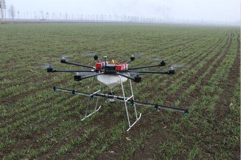 卡特电动多旋翼农用植保机、