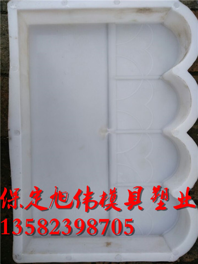 水泥圆边花池砖模具经久耐用