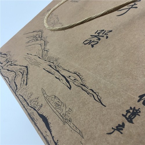 嘉兴牛皮纸袋厂家白卡纸袋定做价格上海广告纸袋厂家孙叶纸塑厂供