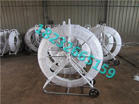 直销 玻璃钢穿管器国标穿孔器管道穿线器8mm*200米大车架