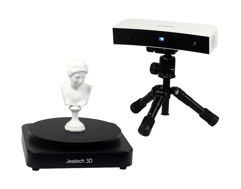 Jeatech JTscan-DS桌面蓝光3D扫描仪 三维扫描仪 抄数机兼容3D打印机厂家