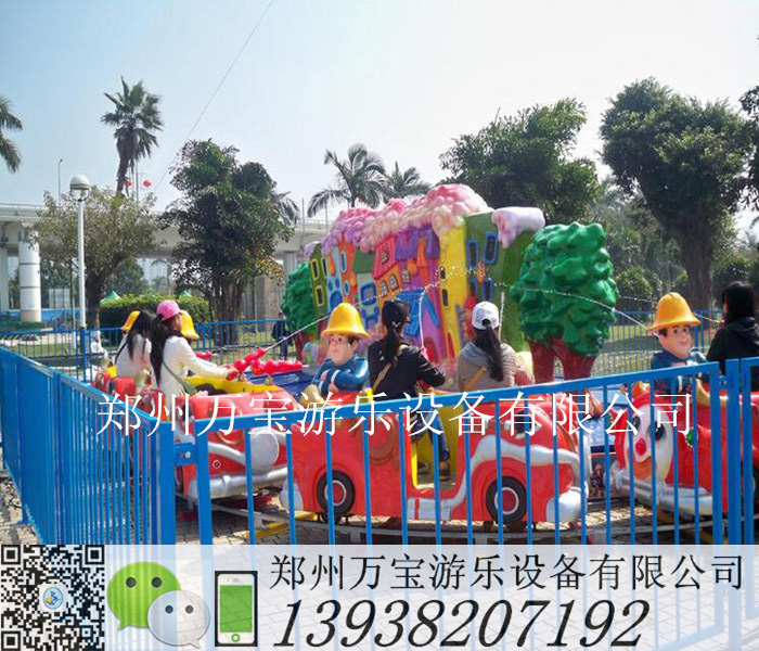 儿童游乐设备勇敢救火队万宝游乐设备公司设计生产