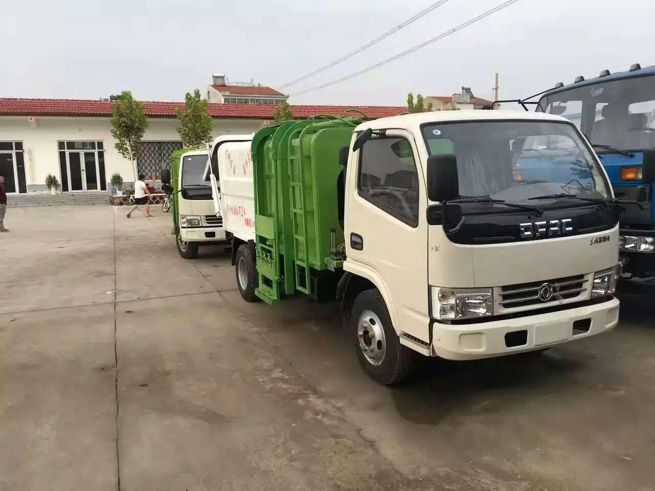 二手挂桶垃圾车厂家直销（可货到付款）
