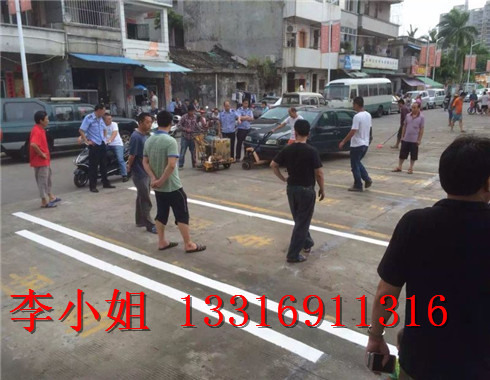 停车场划线,公明专业停车场划线