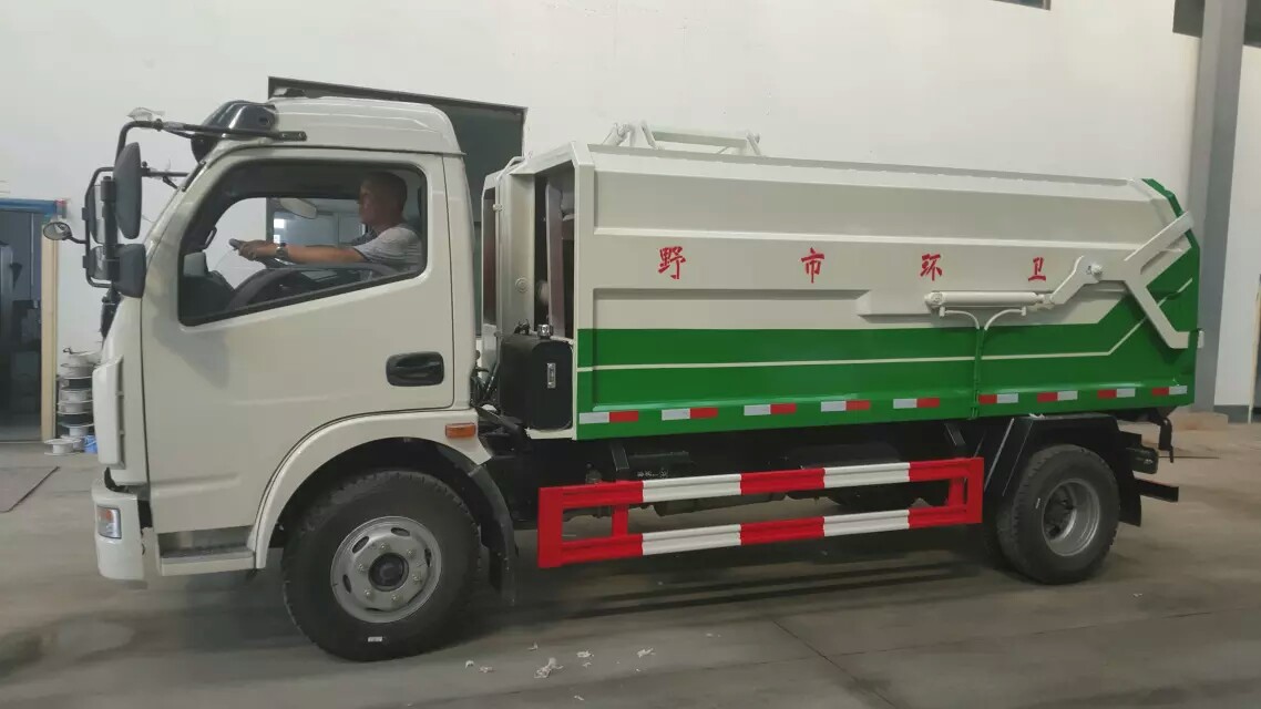 二手挂桶式垃圾车价格