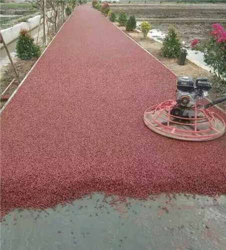 宁夏彩色透水混凝土施工宁夏彩色透水混凝土厂家宁夏彩色透水混凝土销售承艺景观