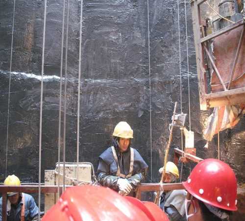 水泥库新建滑模_方烟囱新建主体