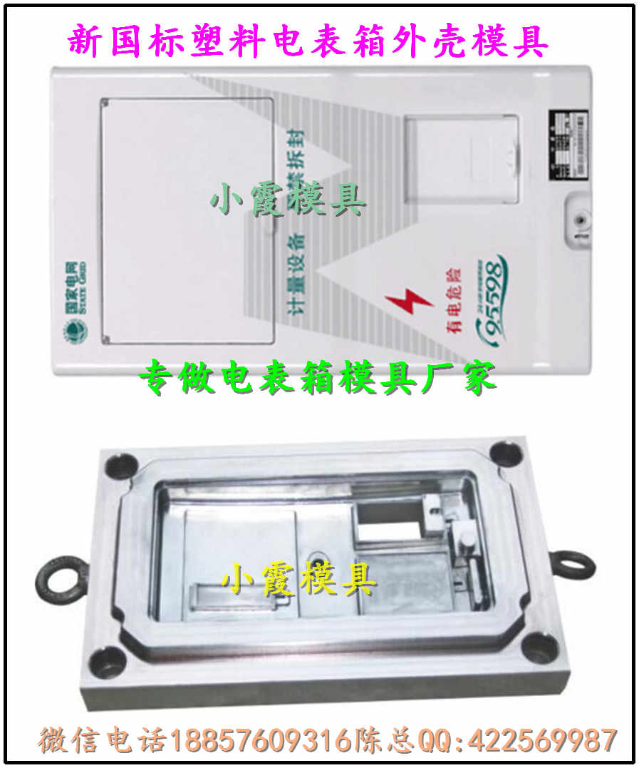 黄岩模具厂家 国网标准三相九电表箱注塑模具特价出售