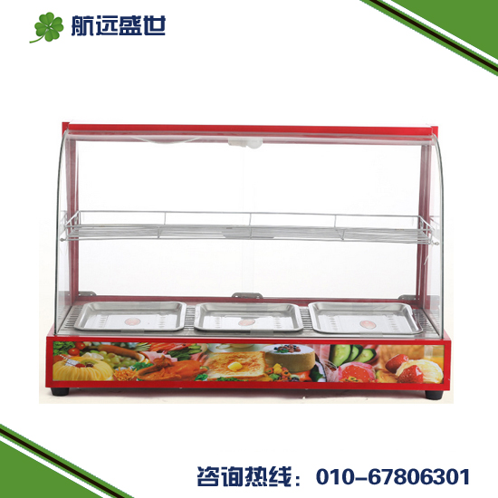 食品加热展示柜|鸡翅保温展示柜|麦当劳汉堡展示柜|食品保温柜价格
