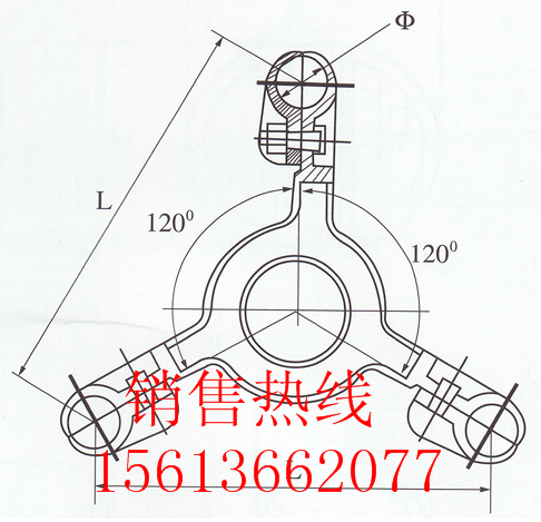 MRJ3-1400/120三分裂间隔棒北方厂家订制