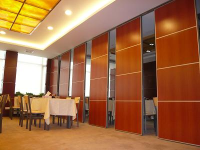 酒店会议室活动折叠门 移动屏风来兆拓