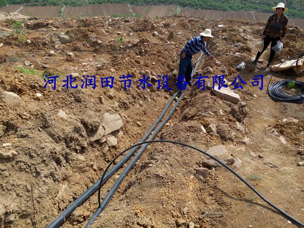 三市镇小管出流系统安装