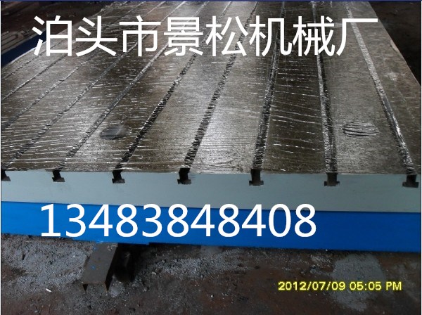 泊头市景松机械厂铸铁检验平板量具的制造