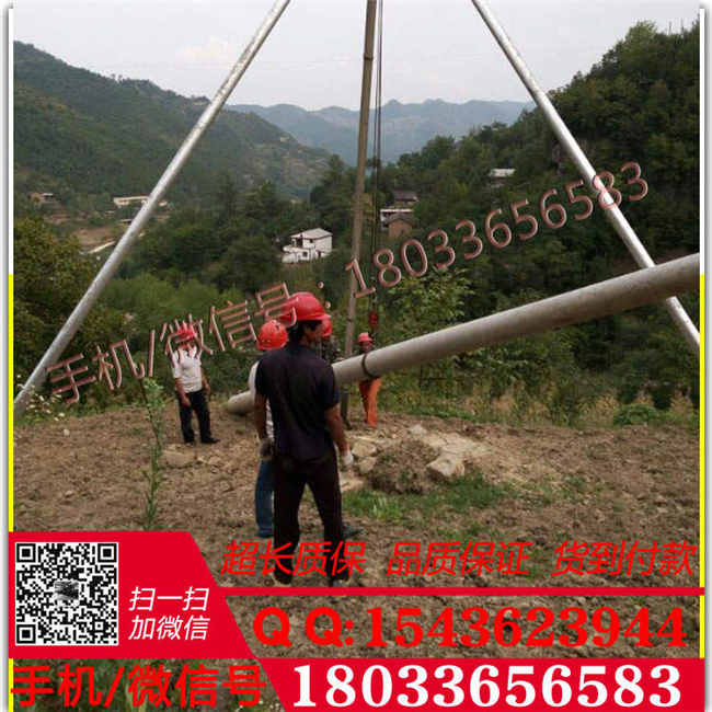 履带式立杆机 人字立杆机 立杆机使用说明