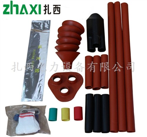 电缆终端头10KV热缩户外三芯终端温州高压电缆热缩头价格扎西电力供