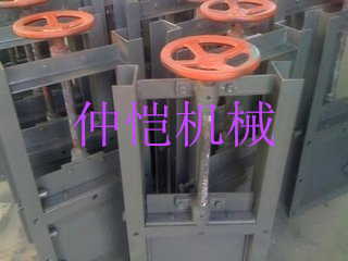 圆形手动插板阀通常于卸料器配套使用
