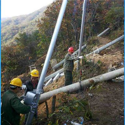 厂家直销 8-10米拔杆 三脚立杆机 全国验货付款