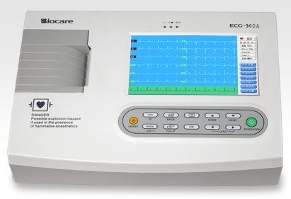 ECG-300A数字式三道心电图机