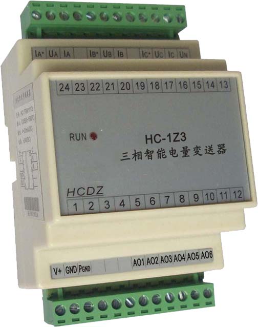 HC-1Z3三相智能电量变送器