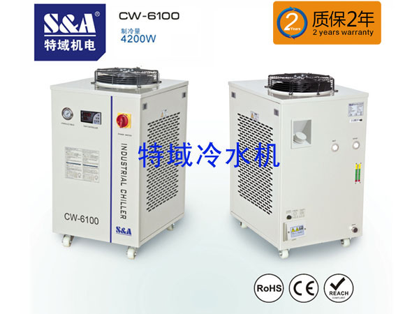 S&A主轴冷水机用于CNC加工中心、雕刻机冷却