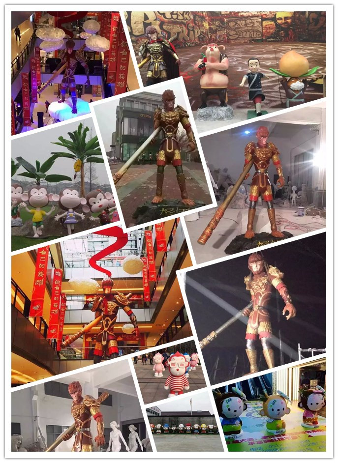 动漫卡通人物主题展模型出租海绵宝宝租赁