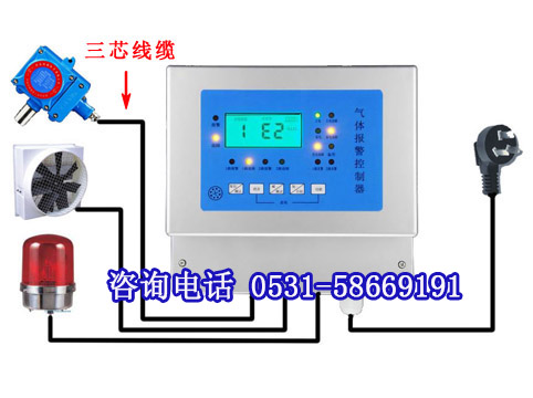 氮气N2浓度报警器装置 陕西氮气泄漏探测仪设备