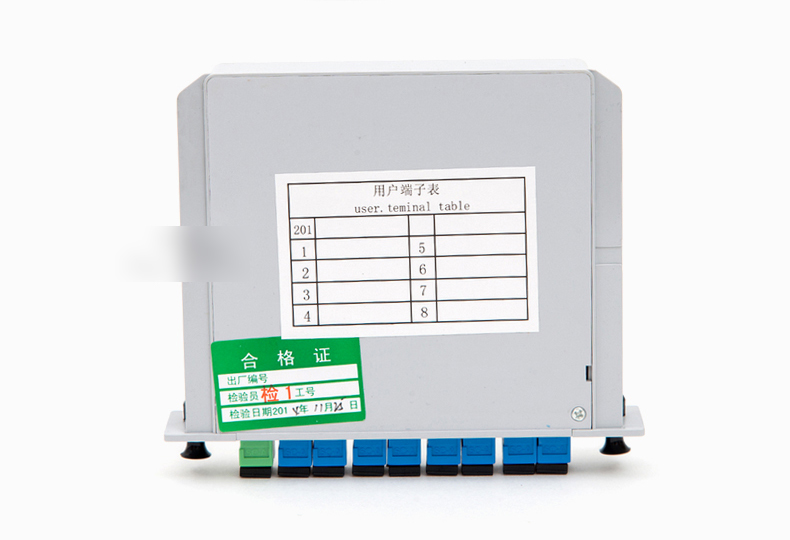1分8光分路器插卡式光纤分路器电信级