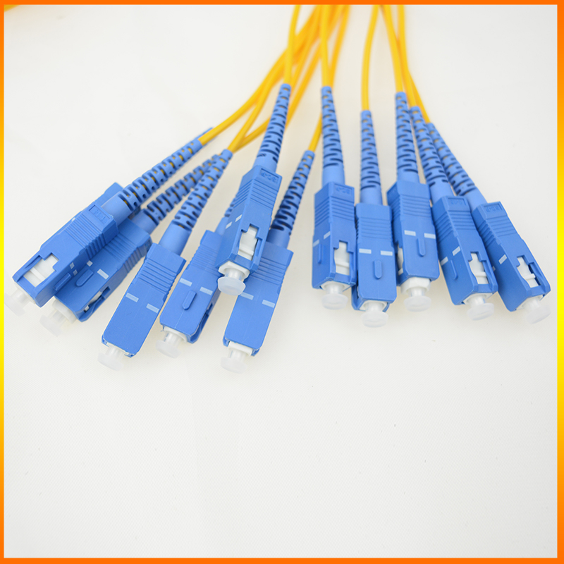 FC单模光纤跳线 10米单模光纤跳线 可定制不同长度跳线