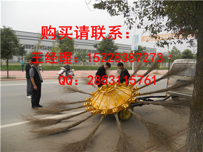 辛集郊外道路扫地车厂家，牵引式公路清扫车价格，乡村道路清扫车便宜