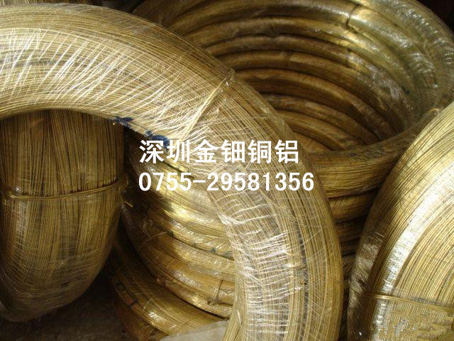 供应环保黄铜线 H65黄铜丝 大口径光亮铜线