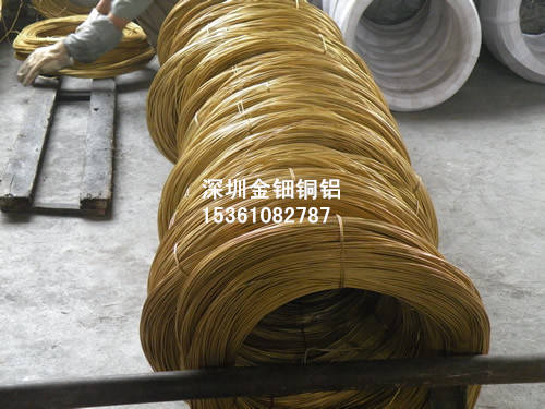 厂家生产慢走丝黄铜线 镀镍黄铜线 黄铜扁线