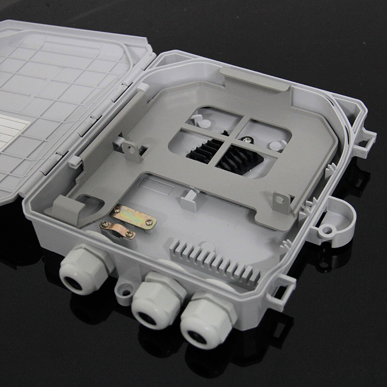 室外防水1分8光缆光分路器箱