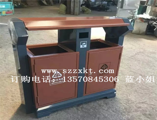 河源 户外垃圾桶,钢木垃圾箱,果壳箱,环卫垃圾箱
