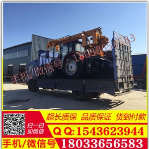 厂家直销钻孔立杆两用机 四驱钻孔立杆两用机 图片