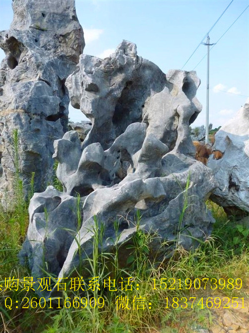 宛如天工的黄蜡石假山石台面石
