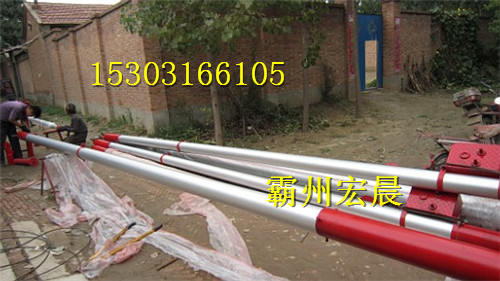 专业制造铝合金管式人字立杆机