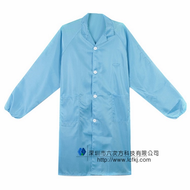 防静电大褂防静电无尘衣大褂无尘服防尘服静电服纽扣大褂