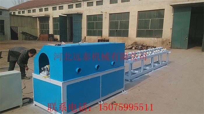 异型方管四面抛光除锈专用圆管抛光机