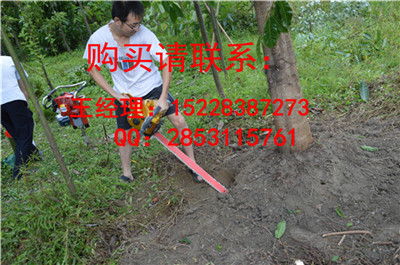 便携式锯齿型挖树机使用方法，锯齿式挖树机优点厂家批发