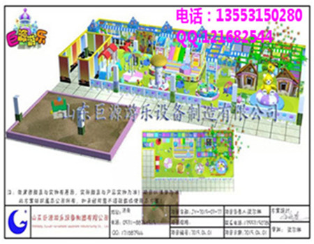 供应室内儿童淘气堡设备