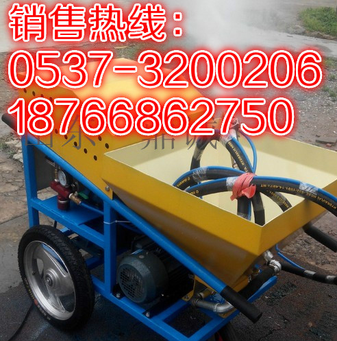 云南德宏专业涂装设备 塑胶跑道喷涂机 喷涂高弹力塑胶机 自动行走式喷涂机