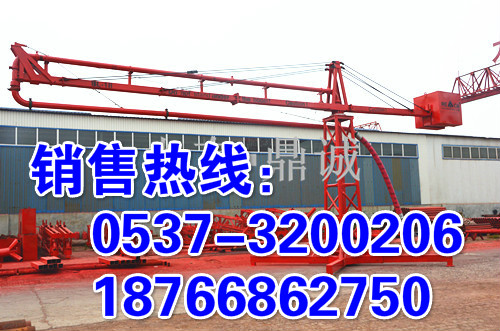 福建漳州旋转式混凝土布料机 12米手动布料机 360度回转自动布料机