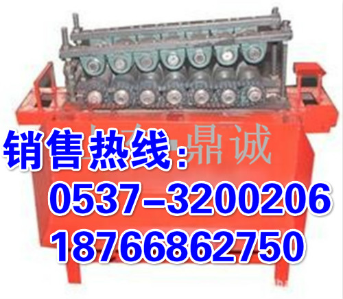 湖南长沙圆形波纹管二次加工扁管机 金属扁波纹管生产设备 螺旋管制管机配套设备