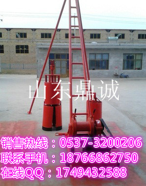河南鹤壁建筑房屋机械式打眼夯 工民建农村地基打桩机 型号齐全