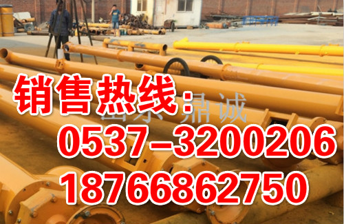 河北承德水平螺旋输送机 管式传送机 搅拌站自动加料粉颗粒输送机